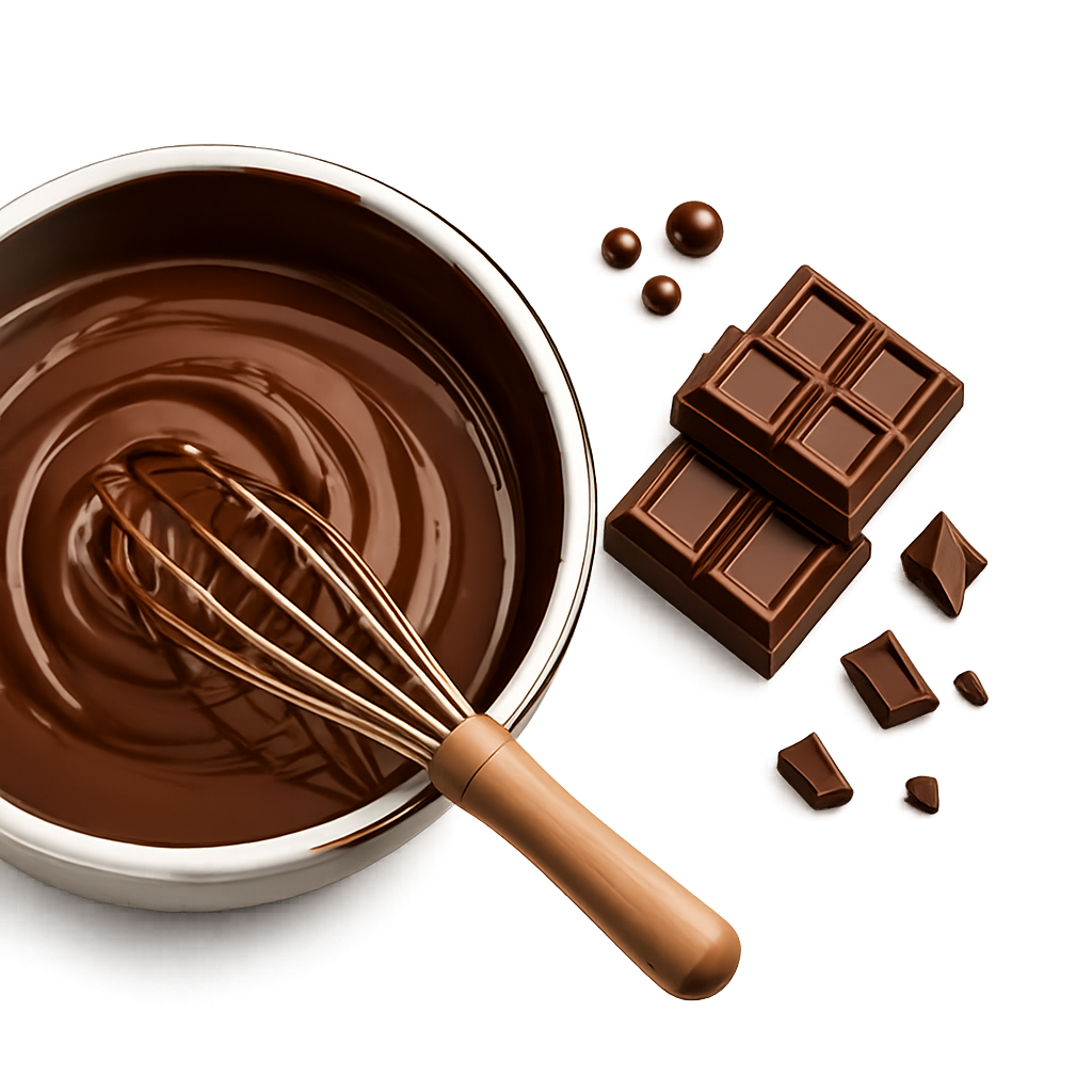 Melting chocolate